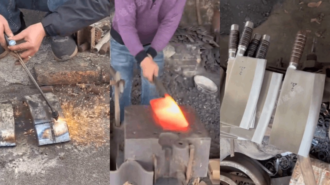 A Shanghai boss wants to buy seven kitchen knives at once.