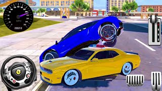 Police Car Mega Ramp Racing Impossible Chase Car Driving Simulator #android Games