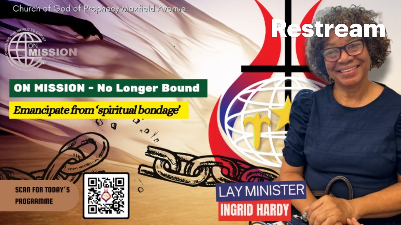Pastoral Care Ministry ION MISSION - No Longer Bound I Lay Minister Ingrid Hardy
