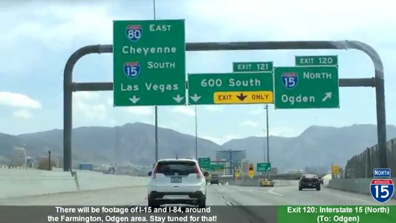 Interstate 80 and Downtown Salt Lake Tour