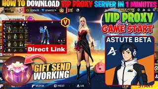 OB53 UPDATE VIP PROXY SERVER 100% WORKING HOW TO DOWNLOAD | VIP ASTUTE BETA PROXY SERVER screenshot 4