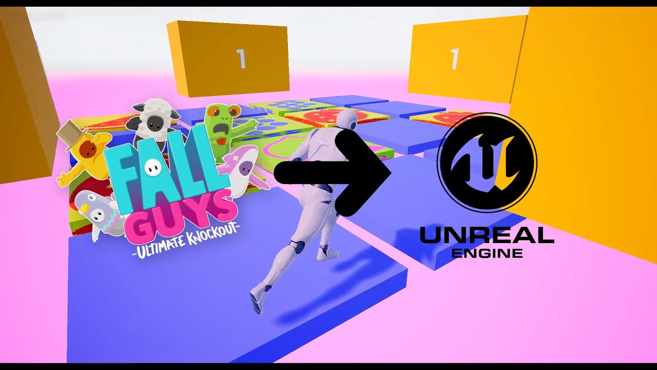Fall Guys買えないから作ってみた Part1 パーフェクトマッチ(PERFECT MATCH)[UE4] - YouTube