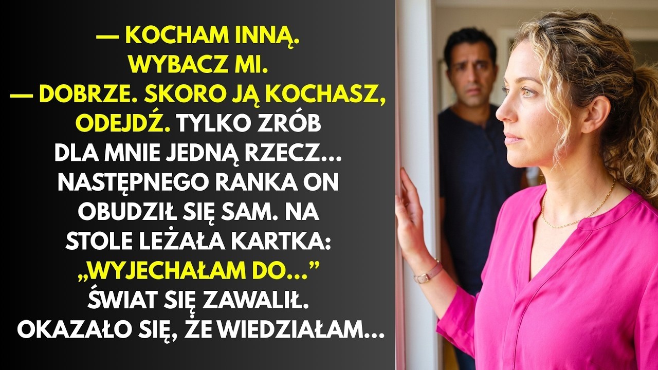 Obok talerza z żurkiem nagle poczułam, że to nie będzie zwykła kolacja. Grzegorz wbijał wzrok w stół, kręcił łyżką, a gdy w końcu podniósł głowę, powiedział: „Beato, kocham inną kobietę. Chcę...