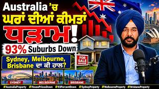 Australia House Prices Crash? Sydney, Melbourne & Brisbane Property Market