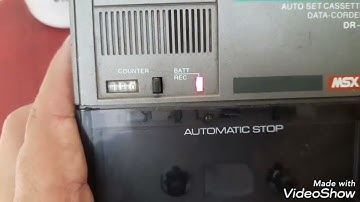 Msx Gradiente Gravador Dr-1