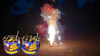2 Lil Red Devil Fountains by TNT Fireworks
