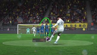 MESSI FREE KICK | FIFA 23 #fifa23 #goalbg #fifa22 #explore #edit #football