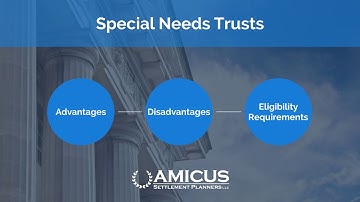 Special Needs Trusts | Settlement Quick Tip