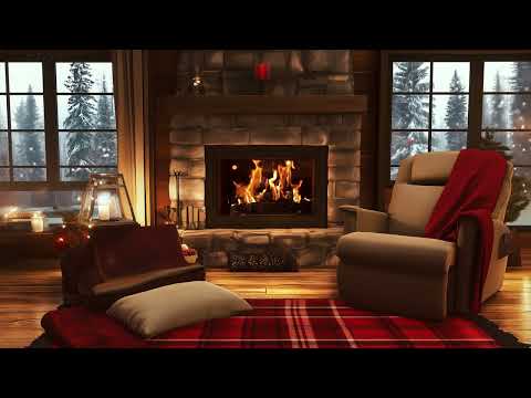 Relaxing Music Relieves stress, Anxiety & Depression, Heals the Mind, body & Soul - Cozy Fireplace