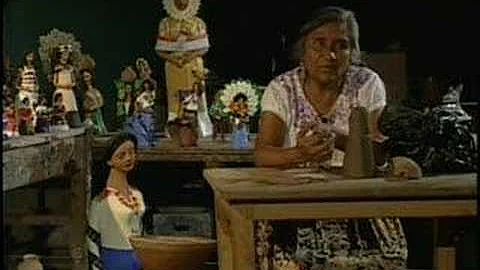 La artesana indgena Guillermina Aguilar Alcntara d...