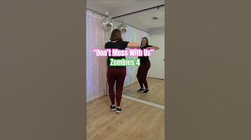 “Don’t Mess With Us” from Zombies 4! 🩷💚 Step-by-step tutorial shared in caption #zombies4 #dance