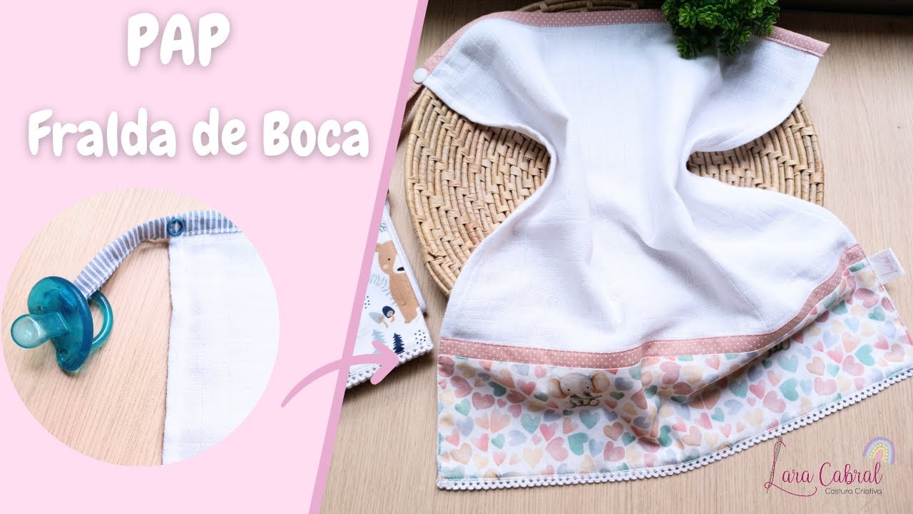 Esse Modelo de Fralda de Boca as mamães amam | Passo a Passo Completo