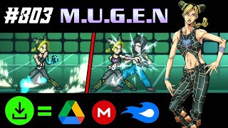JOLYNE JUS CHAR SHOWCASE + DOWNLOAD | Mugen Showcase #803 @mugenjuslab