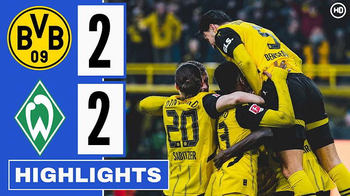 Borussia Dortmund vs Werder Bremen (2-2) Extended Highlights & All Goals | Bundesliga 2025