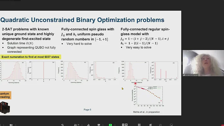 Quantum annealing for optimization and classification