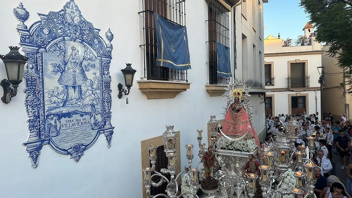 Horario e Itinerario Procesión de La Virgen de Villaviciosa. Córdoba 14 de Septiembre del 2025