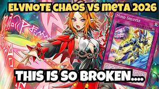 BEST TCG VERSION OF CHAOS? BROKEN VARIANT! | Chaos Elfnotes Testing + Combos | Yu-Gi-Oh! TCG