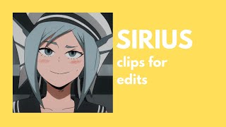 Bnha Sirius Clips For Edits