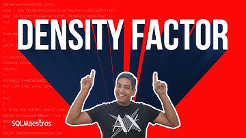 SQL Server – The Concept of Density (by Amit Bansal)