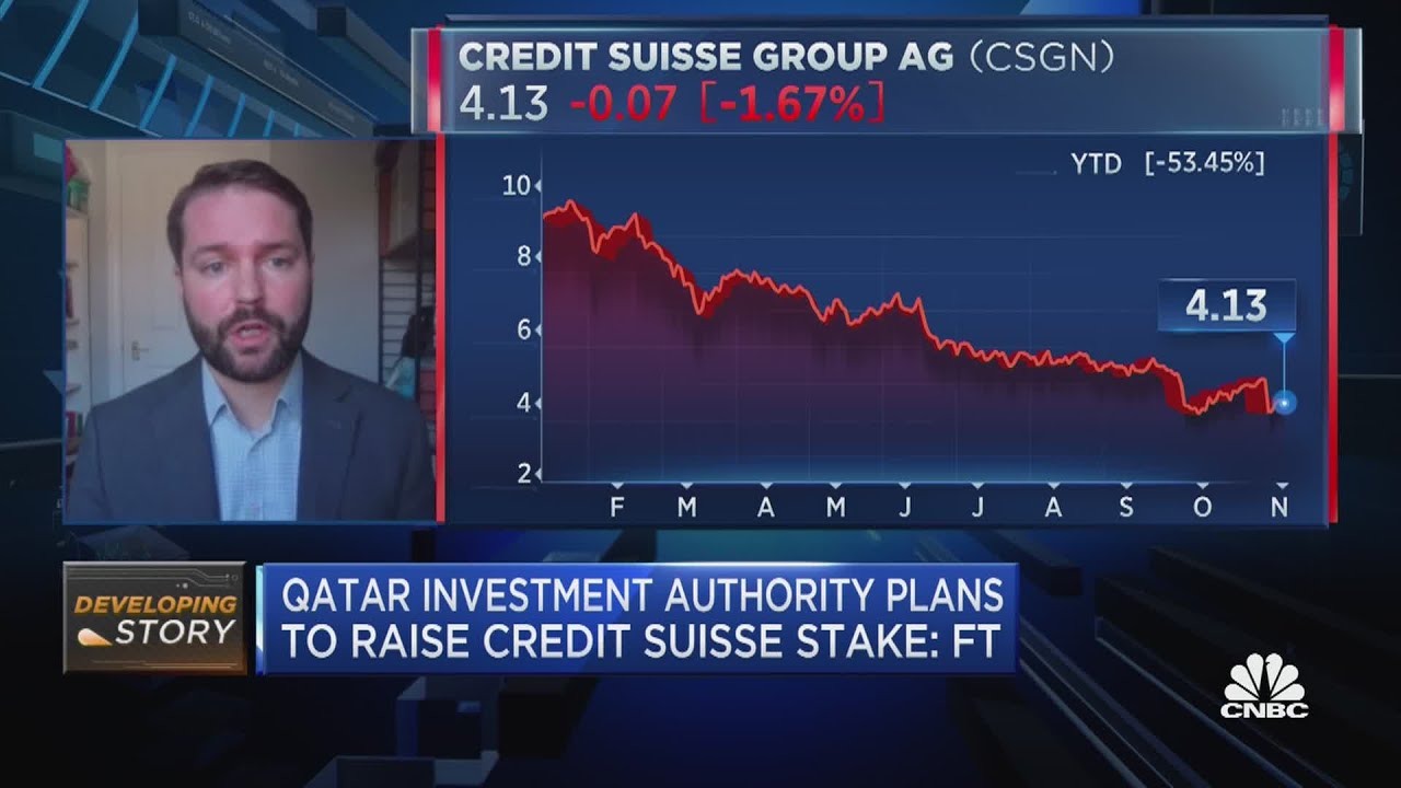 FT: Qatar's sovereign wealth fund plans to increase stake in Credit Suisse