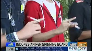 Download lagu Indonesian Pen Spinning Board @Wideshot MetroTV (Part 1)