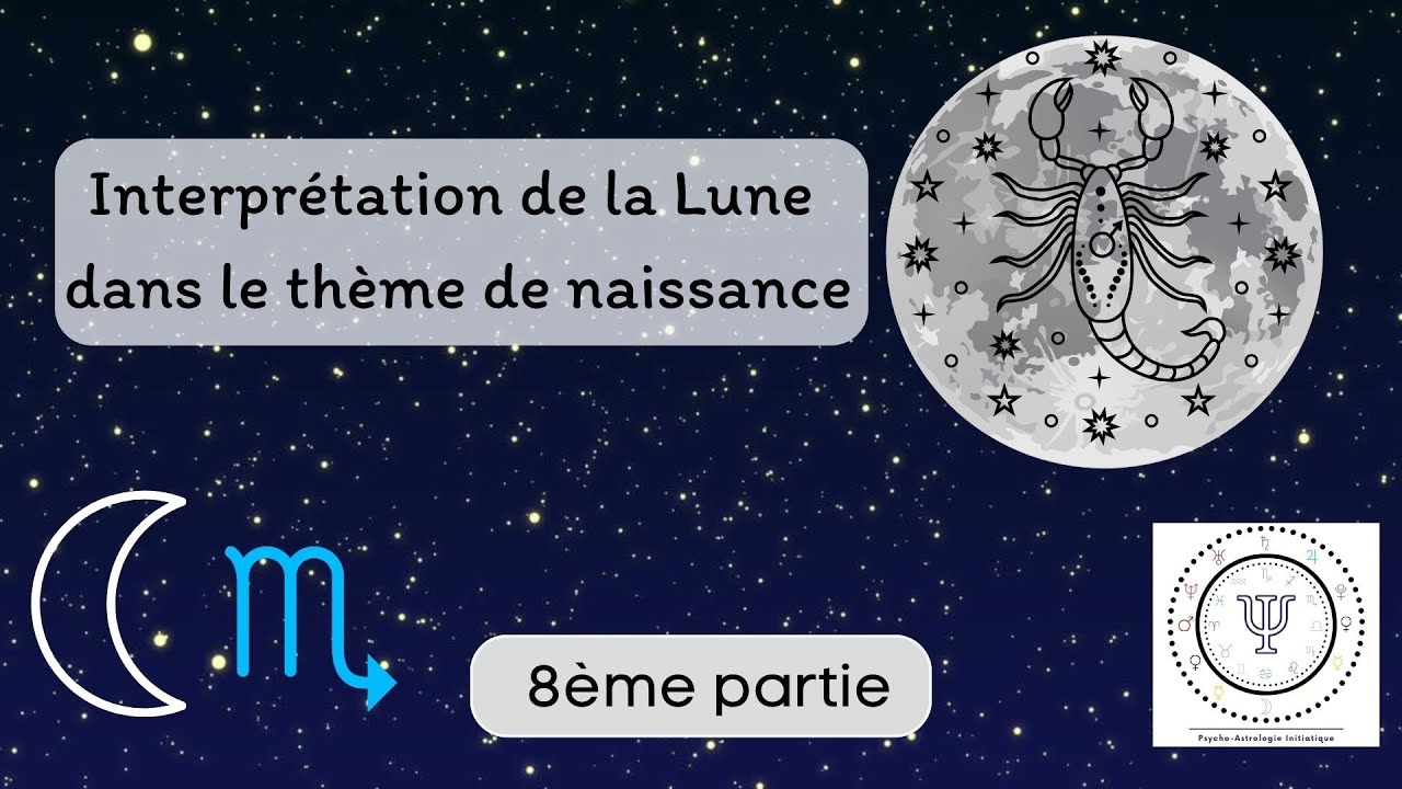 La Lune en Scorpion