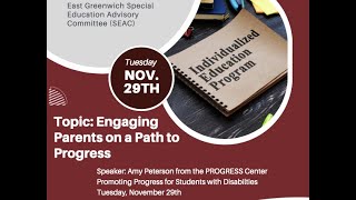 Engaging Parents on a Path to PROGRESS