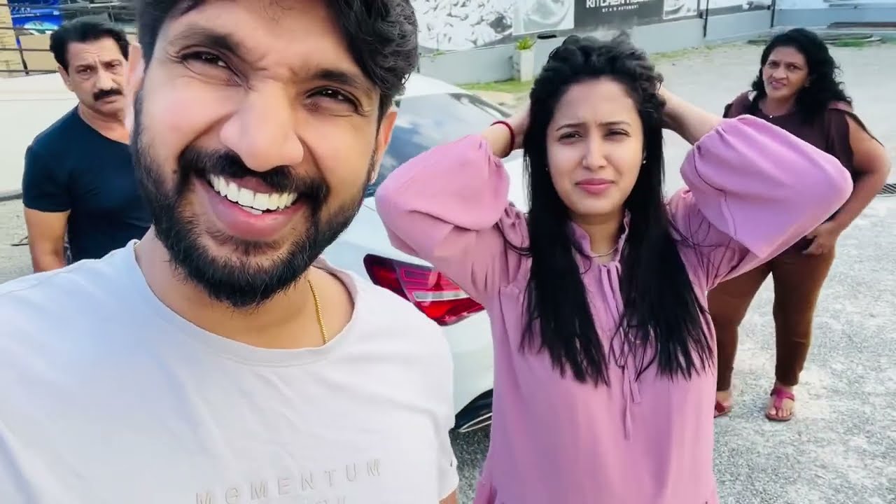 එයාගේ පවුලයි අපේ පවුලයි🙈| හදීසියේ එහේ යන්න හේතුව🤔🙊- Sangeeth Dini Vlogs #familyvlog