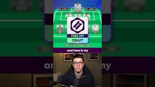 FREE HIT ACTIVE 🚨 🍟 MY FPL GW34 FREE HIT DRAFT! #premierleague #fpl #fyp