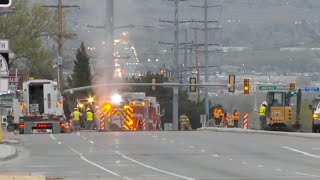 Repairs to gas line leak in West Jordan could take several hours