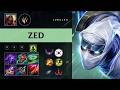 Zed Jungle vs Zyra - KR Master Patch 26.09