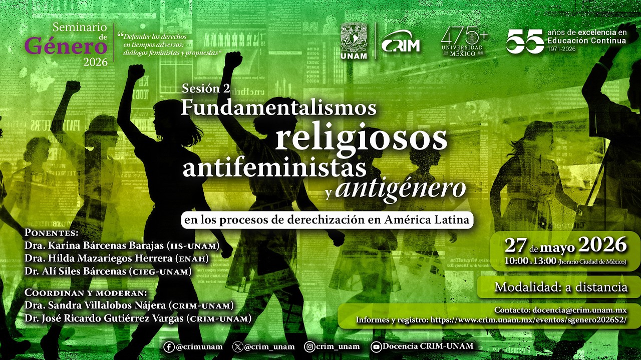 Seminario de Género: Defender los derechos en tiempos adversos, Sesión 2