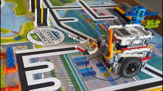 FLL Season Cargo Connect: 130 Points using EV3 Technology