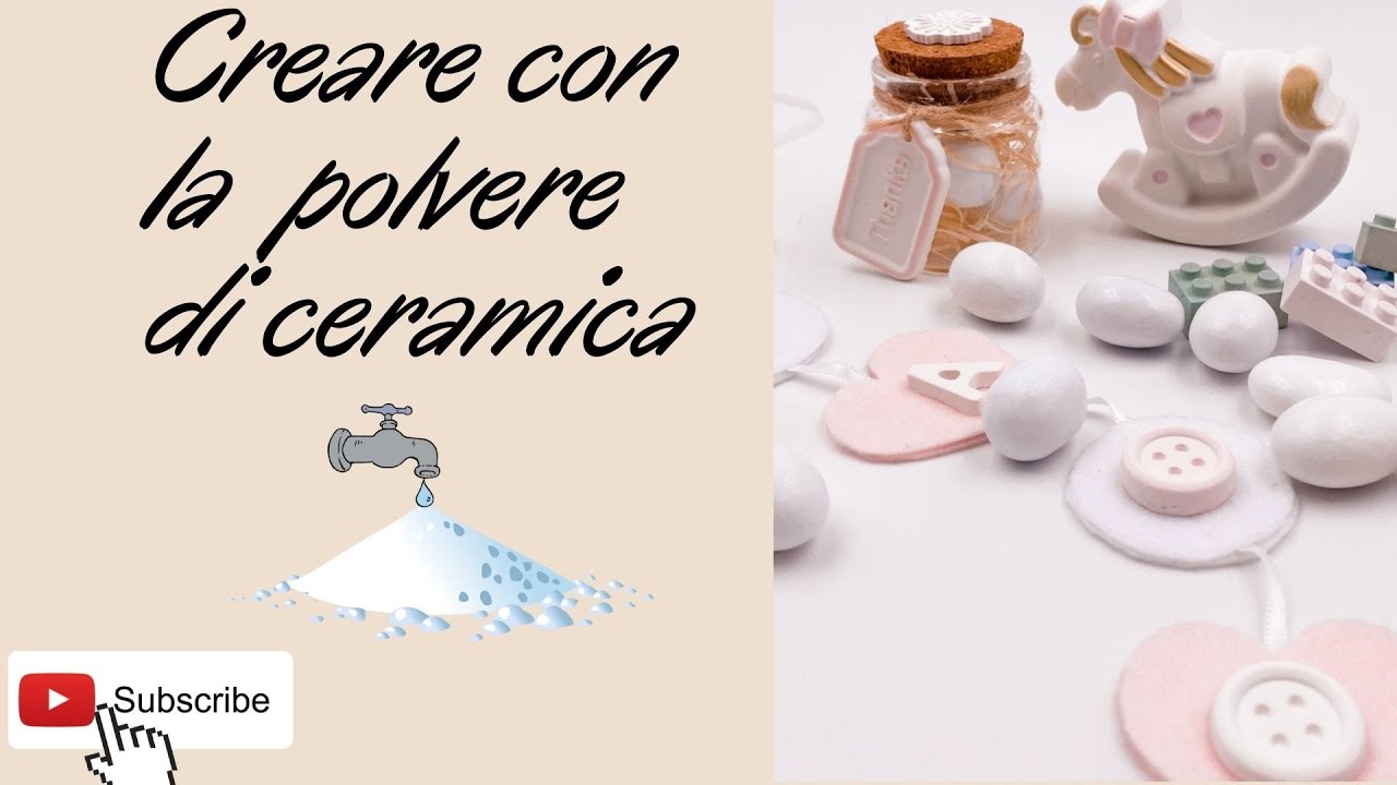 Polvere di ceramica! Facile e divertente! #polverediceramica #bomboniere #nanadecor