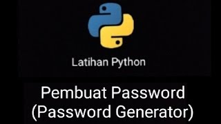 Python Exercises || Password Generator Update