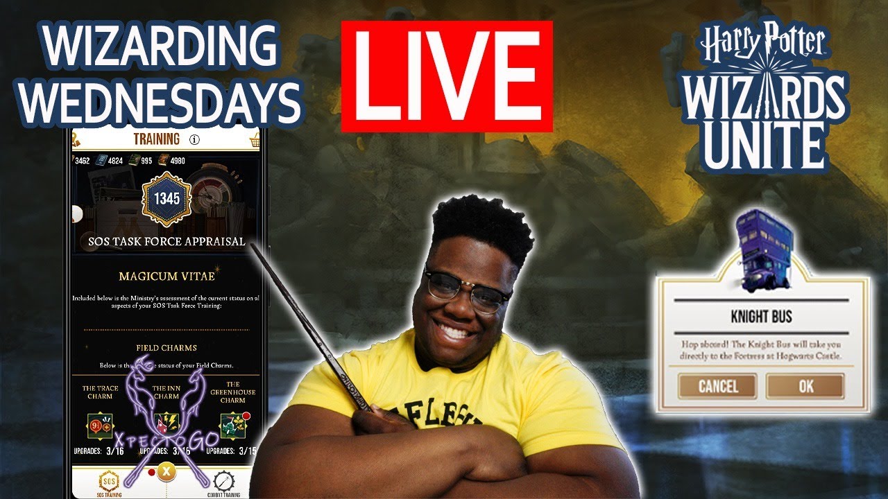 Wizarding Wednesday - SOS SKILL TREE || SOS Training || Harry Potter Wizards Unite || XpectoGO