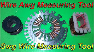 How to Use a Wire Gauge Tool | AWG measuring Tool | Swg Wire Measuring Tool | Gauge Measuring Tool