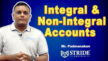 Integral and Non-Integral Accounts - Concepts - CMA Inter Group 1, CA Inter Group 1 - Stride Edutech