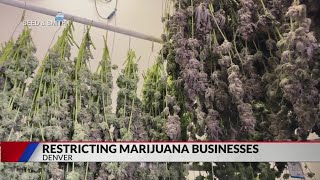 Denver restricts marijuana cultivation, store locations