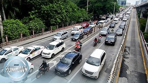 MMDA to bring back number coding scheme if EDSA traffic worsens | ANC