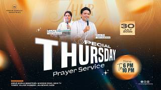 💫 SPECIAL THURSDAY MEETING । 30-07-2026 💫 #live  @AnkurNarulaMinistries