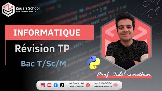 Séance Révision TP Informatique Bac Technique