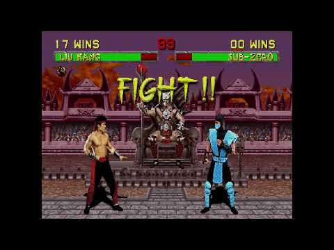 Mortal Kombat II - Liu Kang vs. Sub-Zero 3