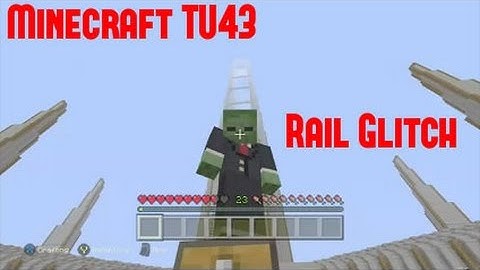 Minecraft Xbox/PS TU43 CU43 Rail Duplication Glitch - Easy - WORKING (Minecraft Glitches)