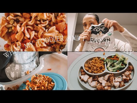 What My Toddler And I Eat In A Day | Healthy simple meals