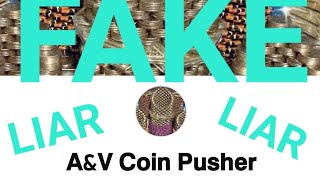 A & V COIN PUSHER IS FAKE!! RYAN BOUGHT A MACHINE, WATCH LINK IN DESC. screenshot 3
