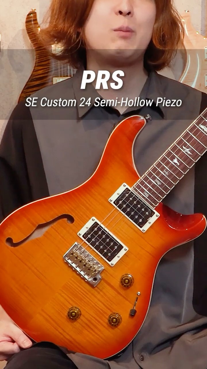 PRS SE Custom 24 SH Piezo] Introducing the high-end SE model with