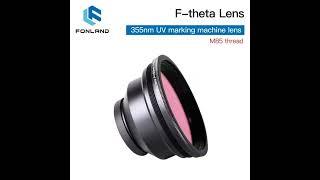 Fonland F-theta Scan UV Lens 355nm - 455nm Focal length F160-