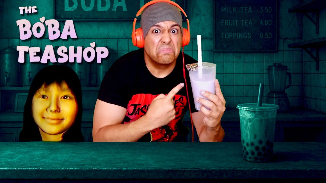 NEVER WORKING A HAUNTED BOBA TEA SHOP AGAIN!! - YouTube