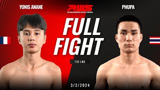 Full Fight l Yonis Anane vs. Phupa l ยอนิส อานาน vs. ภูผา l RWS